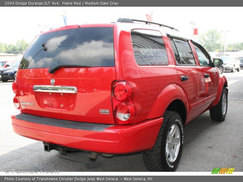 Flame Red / Medium Slate Gray 2004 Dodge Durango SLT 4x4