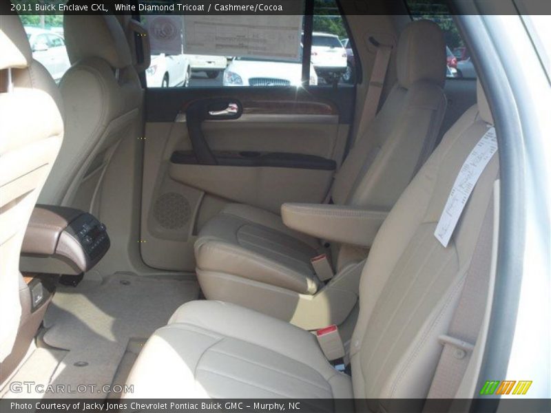 White Diamond Tricoat / Cashmere/Cocoa 2011 Buick Enclave CXL