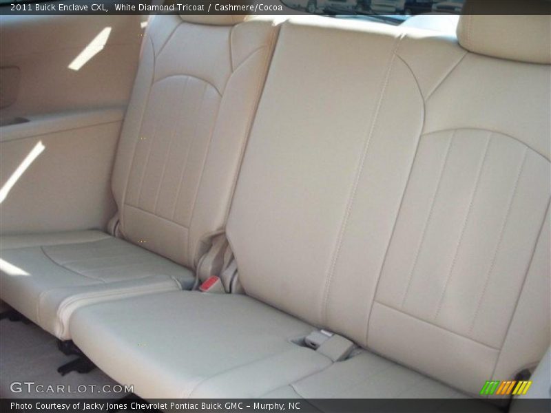 White Diamond Tricoat / Cashmere/Cocoa 2011 Buick Enclave CXL