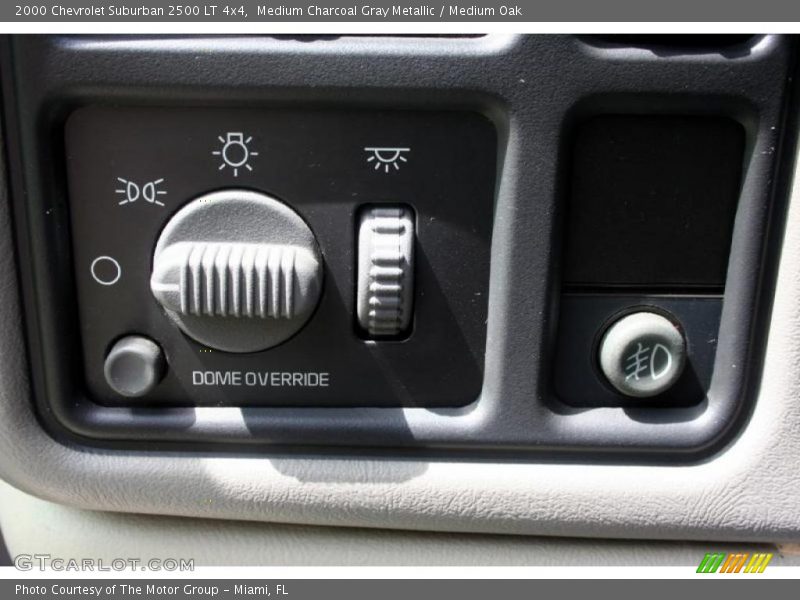 Medium Charcoal Gray Metallic / Medium Oak 2000 Chevrolet Suburban 2500 LT 4x4