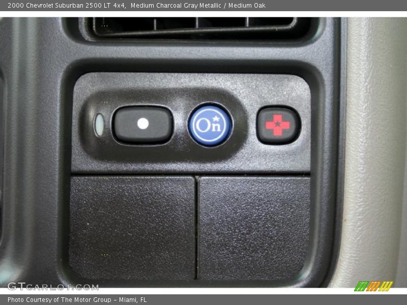 Medium Charcoal Gray Metallic / Medium Oak 2000 Chevrolet Suburban 2500 LT 4x4