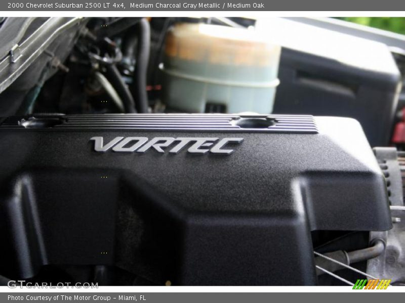 Medium Charcoal Gray Metallic / Medium Oak 2000 Chevrolet Suburban 2500 LT 4x4