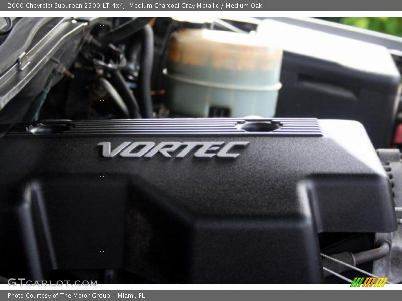 Medium Charcoal Gray Metallic / Medium Oak 2000 Chevrolet Suburban 2500 LT 4x4