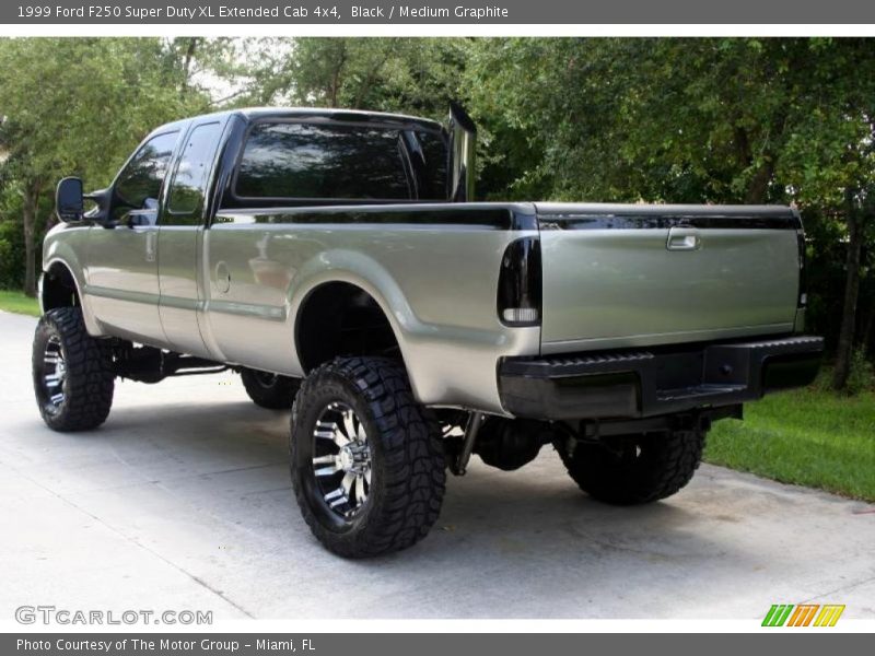 Black / Medium Graphite 1999 Ford F250 Super Duty XL Extended Cab 4x4