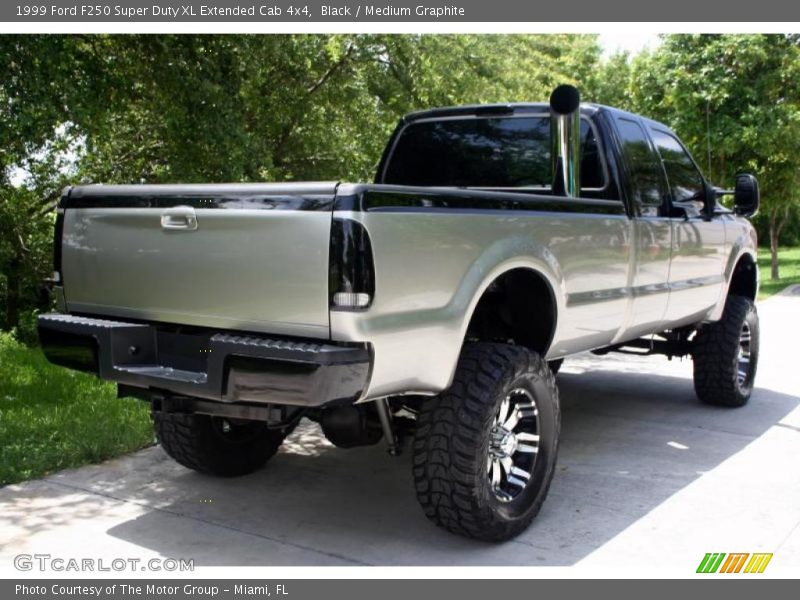 Black / Medium Graphite 1999 Ford F250 Super Duty XL Extended Cab 4x4