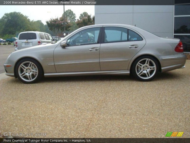 Pewter Metallic / Charcoal 2006 Mercedes-Benz E 55 AMG Sedan