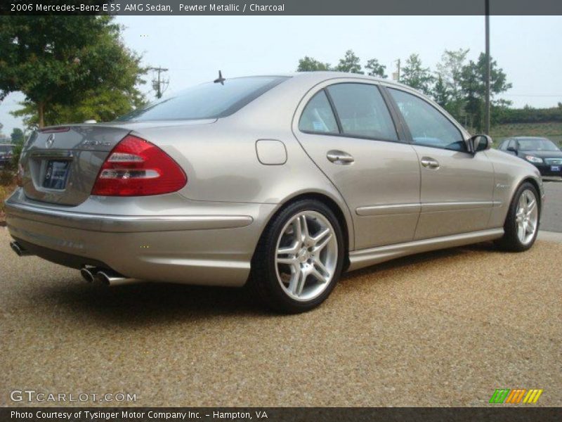 Pewter Metallic / Charcoal 2006 Mercedes-Benz E 55 AMG Sedan