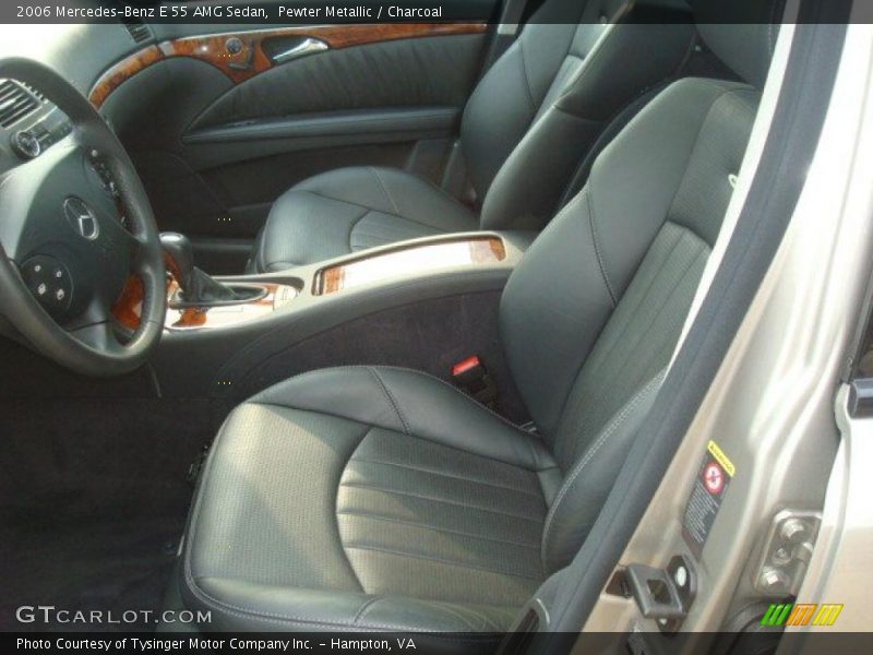 Pewter Metallic / Charcoal 2006 Mercedes-Benz E 55 AMG Sedan