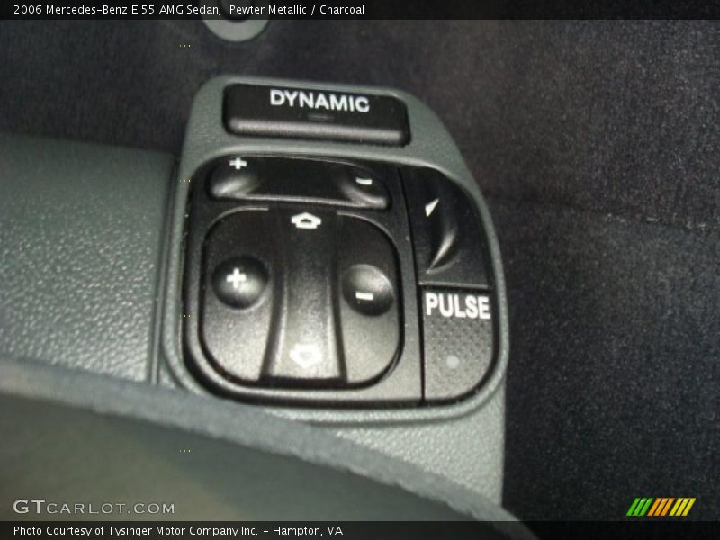 Pewter Metallic / Charcoal 2006 Mercedes-Benz E 55 AMG Sedan