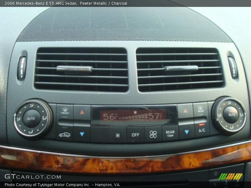 Pewter Metallic / Charcoal 2006 Mercedes-Benz E 55 AMG Sedan