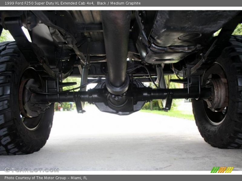 Black / Medium Graphite 1999 Ford F250 Super Duty XL Extended Cab 4x4