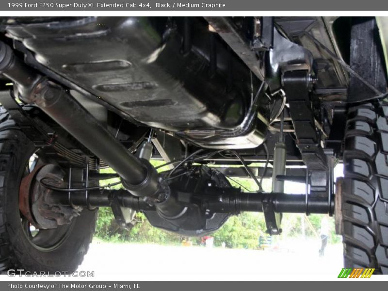 Black / Medium Graphite 1999 Ford F250 Super Duty XL Extended Cab 4x4
