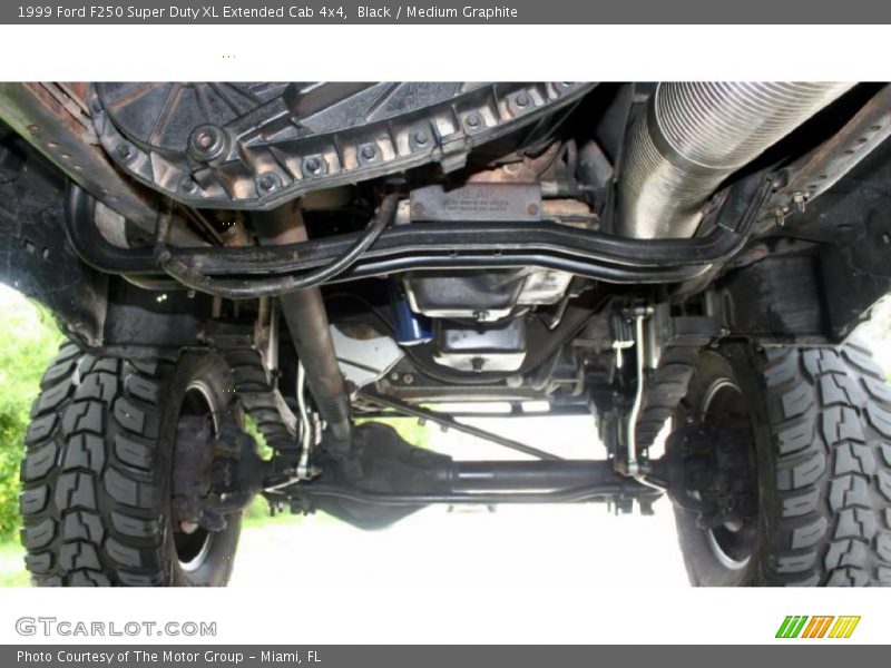 Black / Medium Graphite 1999 Ford F250 Super Duty XL Extended Cab 4x4