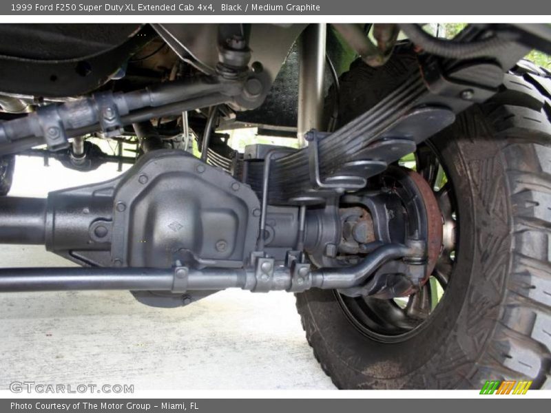 Black / Medium Graphite 1999 Ford F250 Super Duty XL Extended Cab 4x4