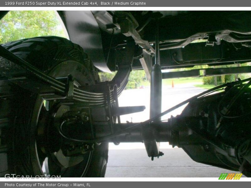Black / Medium Graphite 1999 Ford F250 Super Duty XL Extended Cab 4x4