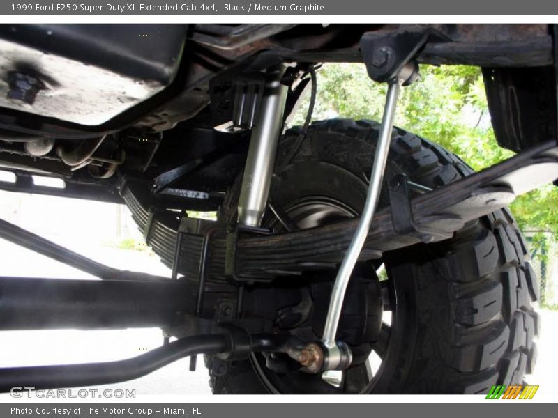 Black / Medium Graphite 1999 Ford F250 Super Duty XL Extended Cab 4x4