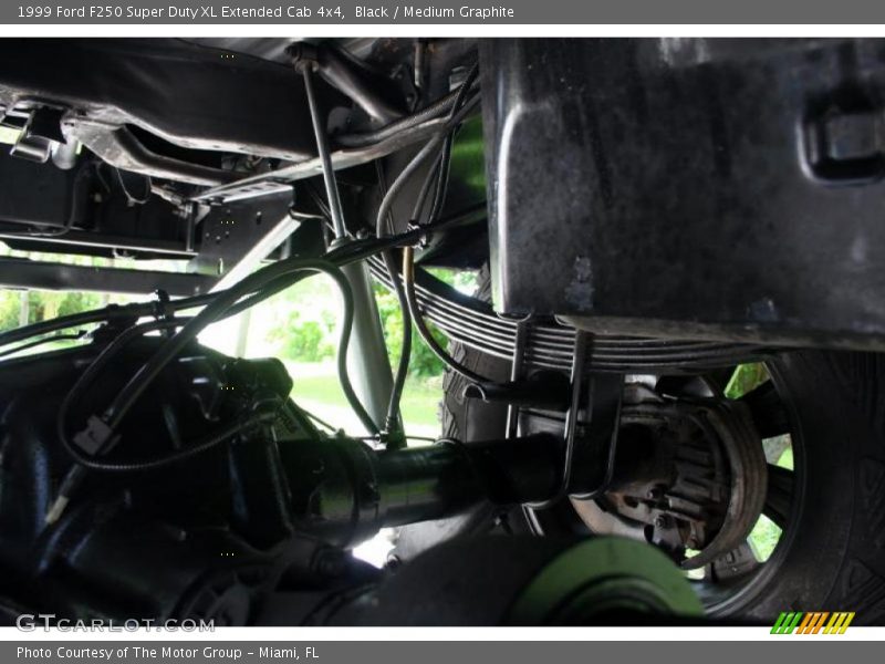 Black / Medium Graphite 1999 Ford F250 Super Duty XL Extended Cab 4x4