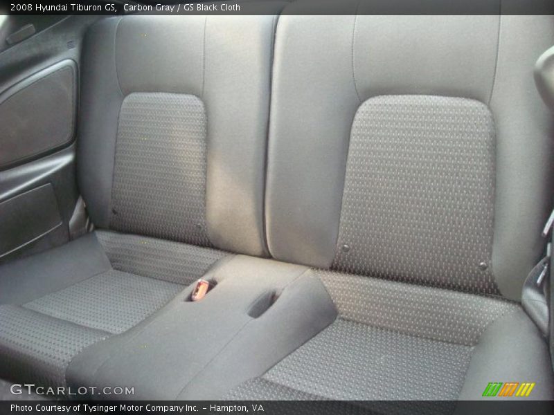 Carbon Gray / GS Black Cloth 2008 Hyundai Tiburon GS