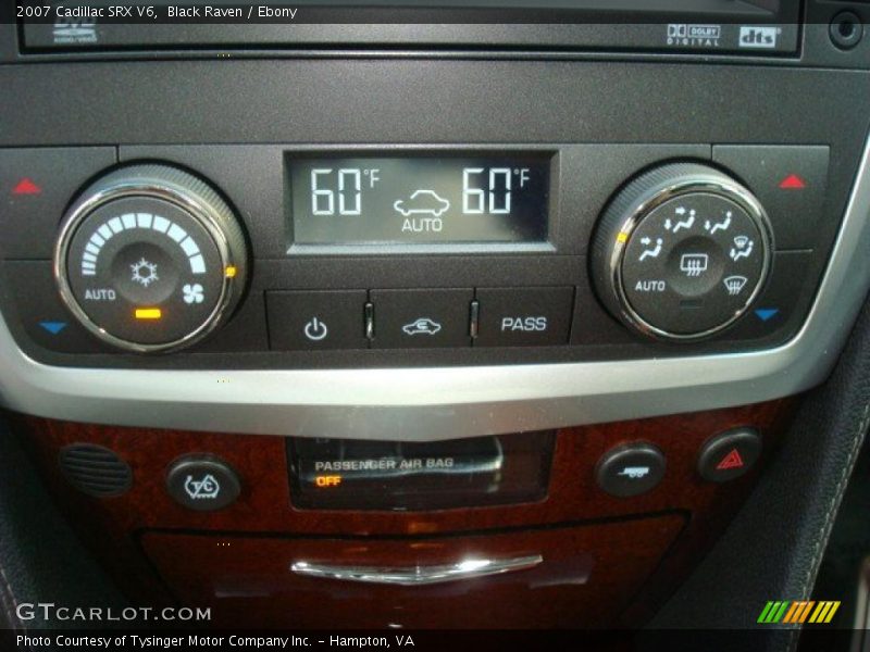 Black Raven / Ebony 2007 Cadillac SRX V6