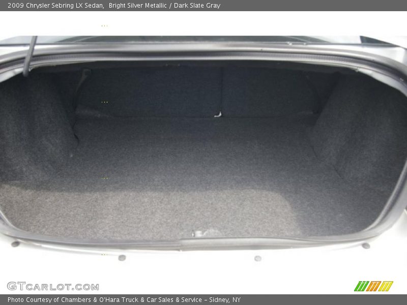 Bright Silver Metallic / Dark Slate Gray 2009 Chrysler Sebring LX Sedan
