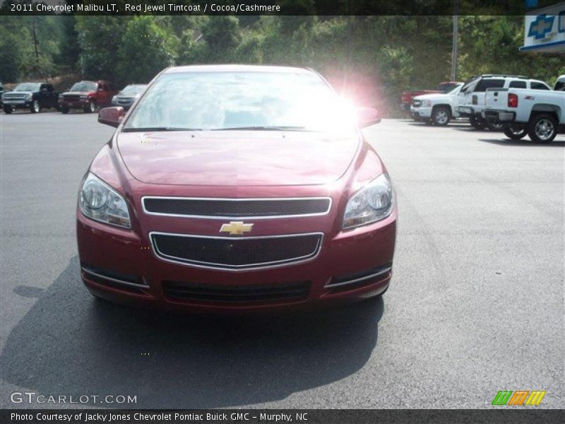Red Jewel Tintcoat / Cocoa/Cashmere 2011 Chevrolet Malibu LT