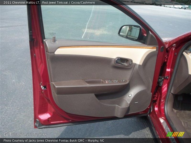 Red Jewel Tintcoat / Cocoa/Cashmere 2011 Chevrolet Malibu LT