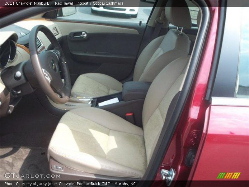 Red Jewel Tintcoat / Cocoa/Cashmere 2011 Chevrolet Malibu LT