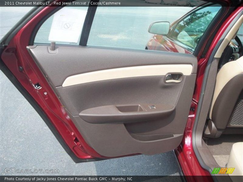 Red Jewel Tintcoat / Cocoa/Cashmere 2011 Chevrolet Malibu LT