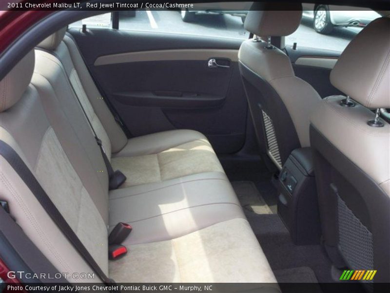 Red Jewel Tintcoat / Cocoa/Cashmere 2011 Chevrolet Malibu LT