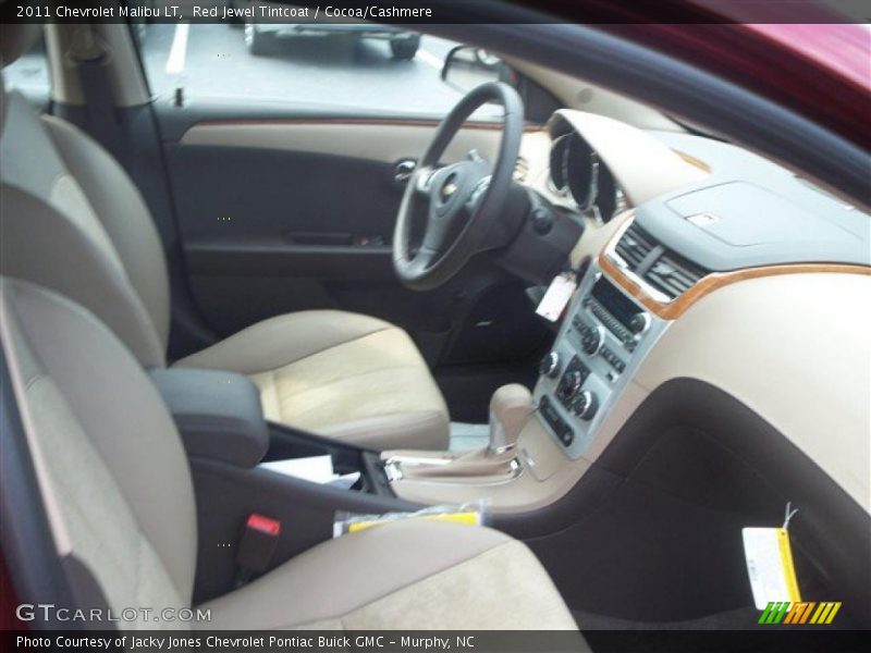 Red Jewel Tintcoat / Cocoa/Cashmere 2011 Chevrolet Malibu LT