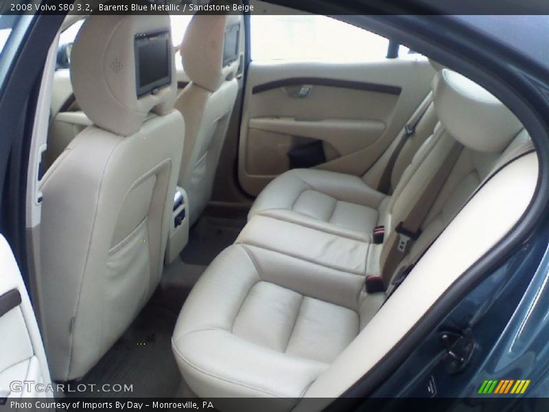 Barents Blue Metallic / Sandstone Beige 2008 Volvo S80 3.2