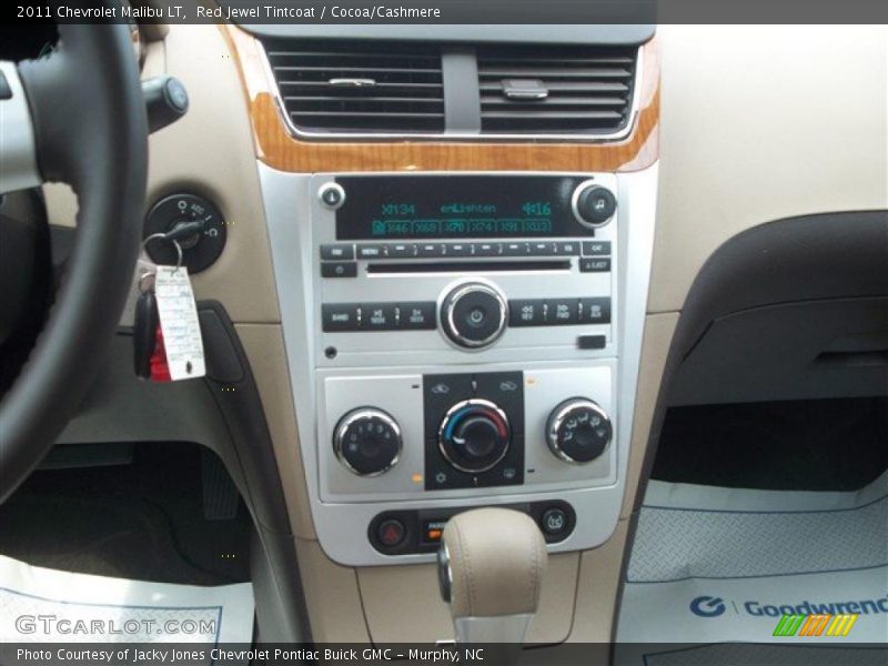 Red Jewel Tintcoat / Cocoa/Cashmere 2011 Chevrolet Malibu LT