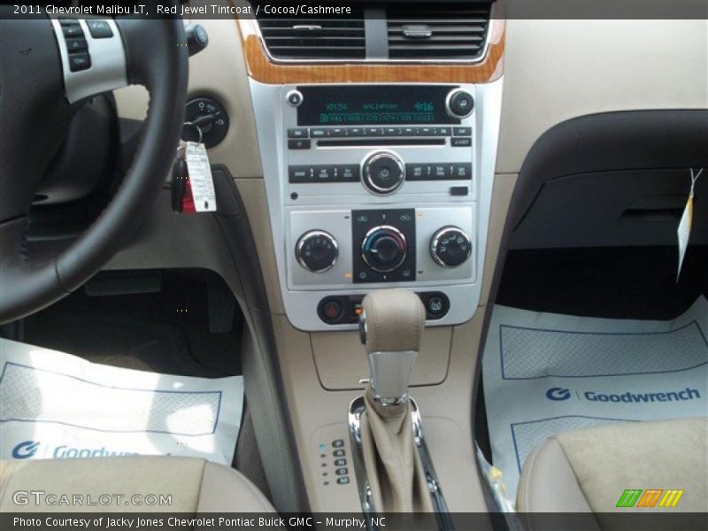 Red Jewel Tintcoat / Cocoa/Cashmere 2011 Chevrolet Malibu LT