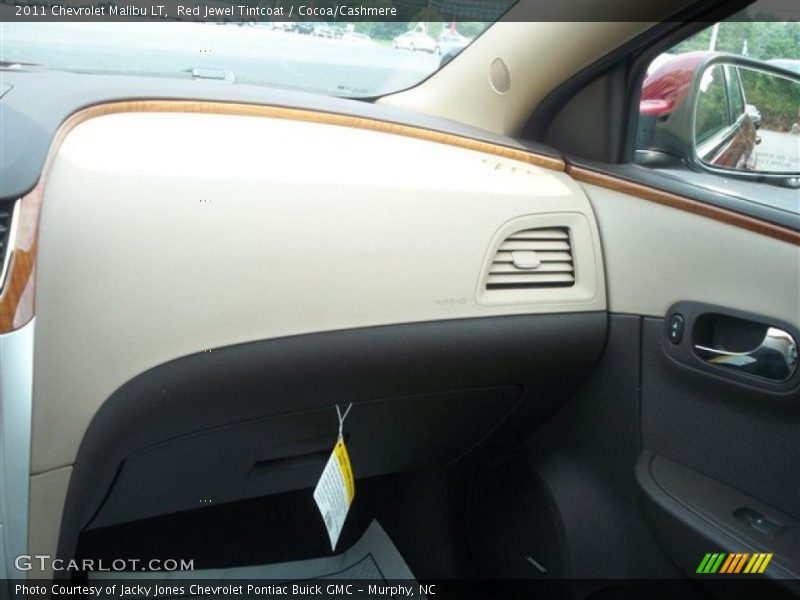 Red Jewel Tintcoat / Cocoa/Cashmere 2011 Chevrolet Malibu LT