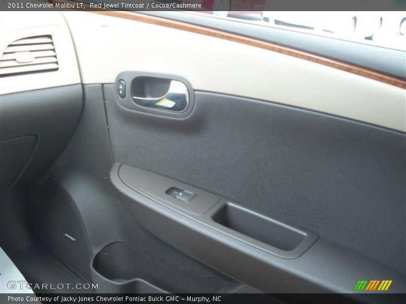 Red Jewel Tintcoat / Cocoa/Cashmere 2011 Chevrolet Malibu LT