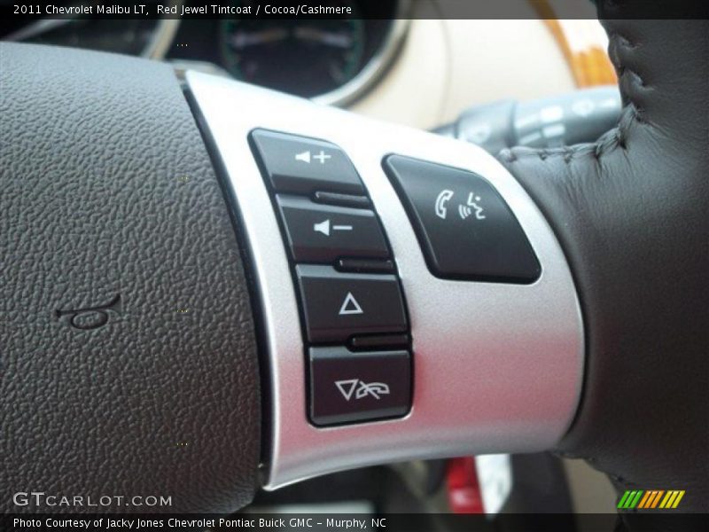 Red Jewel Tintcoat / Cocoa/Cashmere 2011 Chevrolet Malibu LT