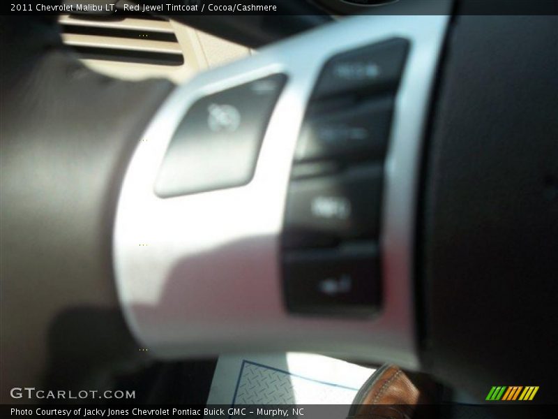 Red Jewel Tintcoat / Cocoa/Cashmere 2011 Chevrolet Malibu LT