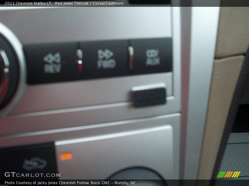Red Jewel Tintcoat / Cocoa/Cashmere 2011 Chevrolet Malibu LT