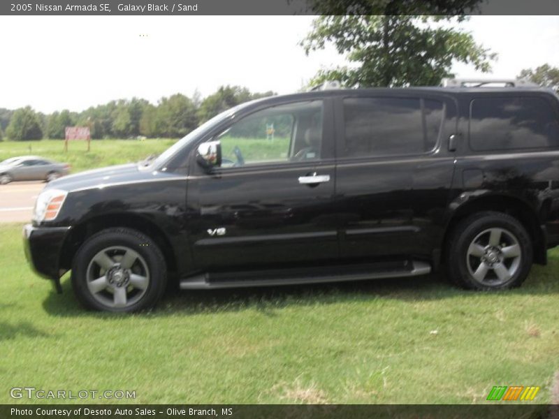 Galaxy Black / Sand 2005 Nissan Armada SE
