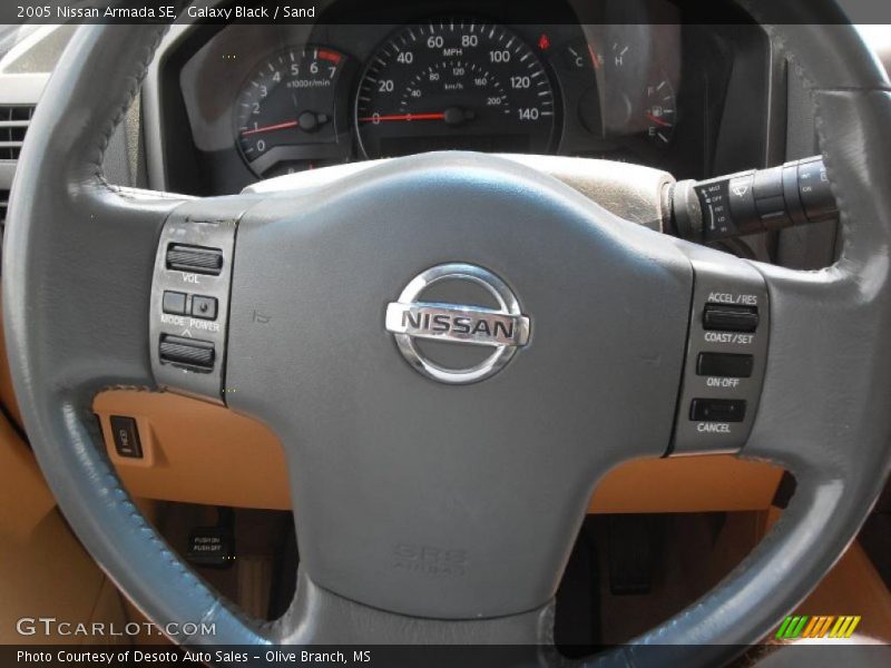 Galaxy Black / Sand 2005 Nissan Armada SE
