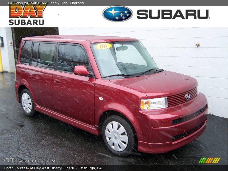 Salsa Red Pearl / Dark Charcoal 2006 Scion xB
