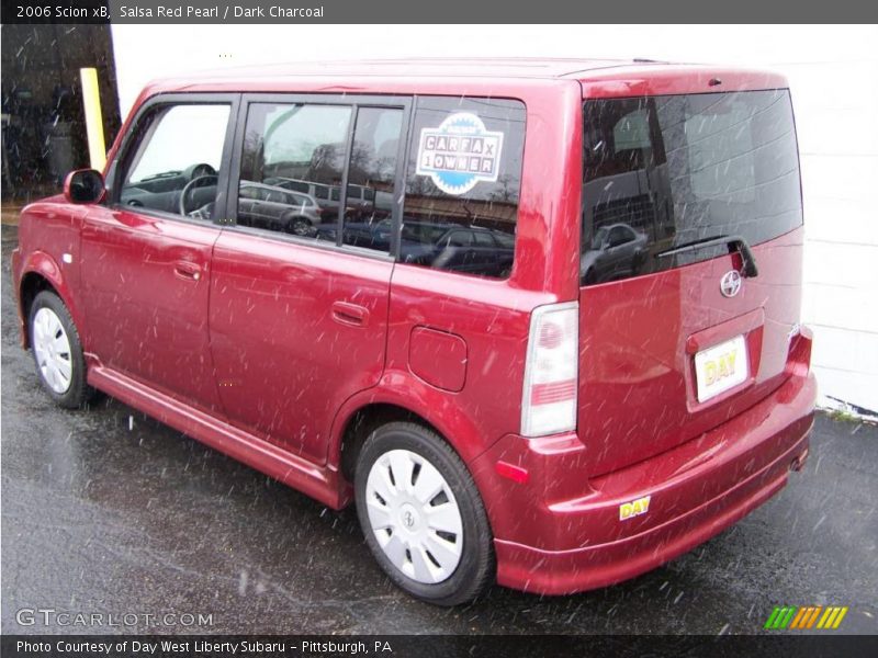 Salsa Red Pearl / Dark Charcoal 2006 Scion xB