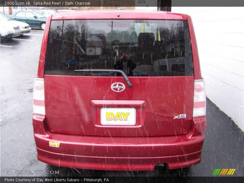 Salsa Red Pearl / Dark Charcoal 2006 Scion xB