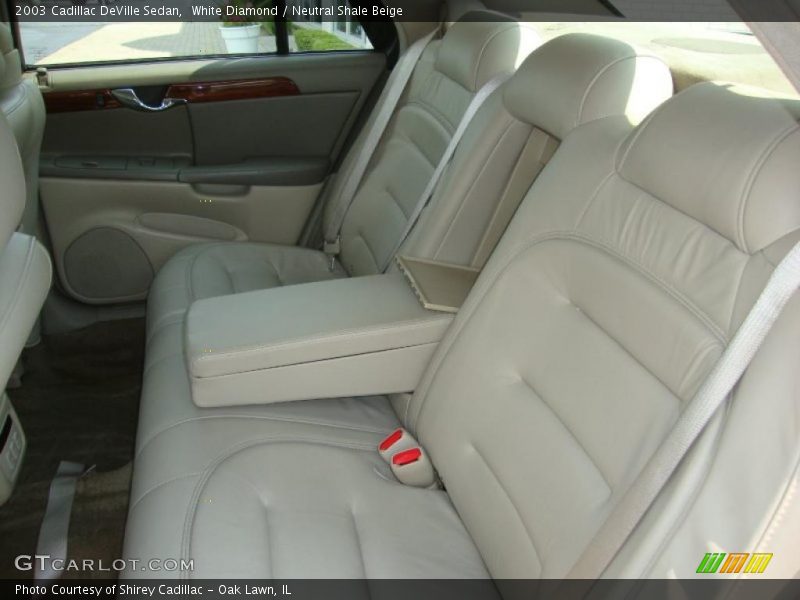 White Diamond / Neutral Shale Beige 2003 Cadillac DeVille Sedan