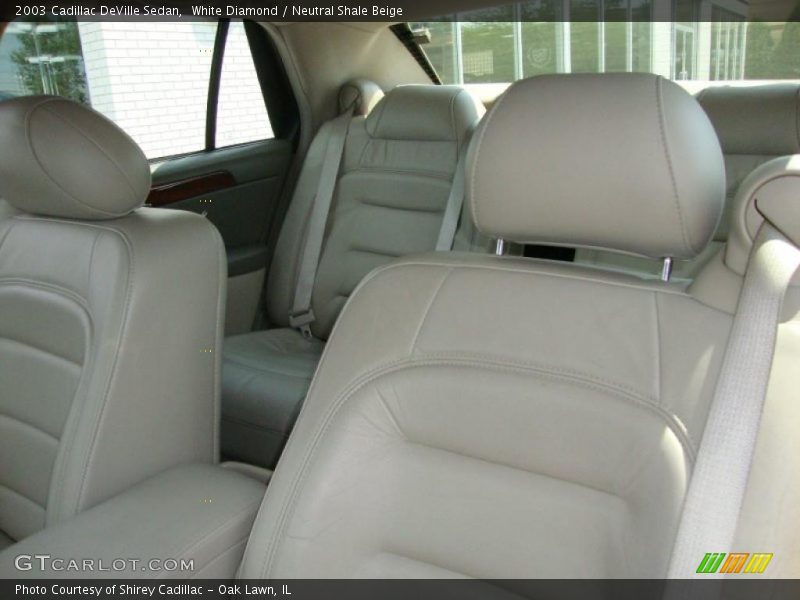White Diamond / Neutral Shale Beige 2003 Cadillac DeVille Sedan