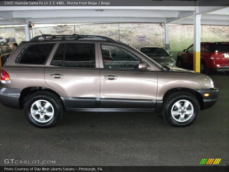 Mocha Frost Beige / Beige 2005 Hyundai Santa Fe LX 3.5 4WD