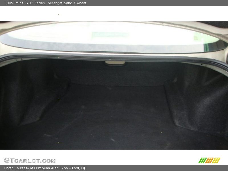 Serengeti Sand / Wheat 2005 Infiniti G 35 Sedan