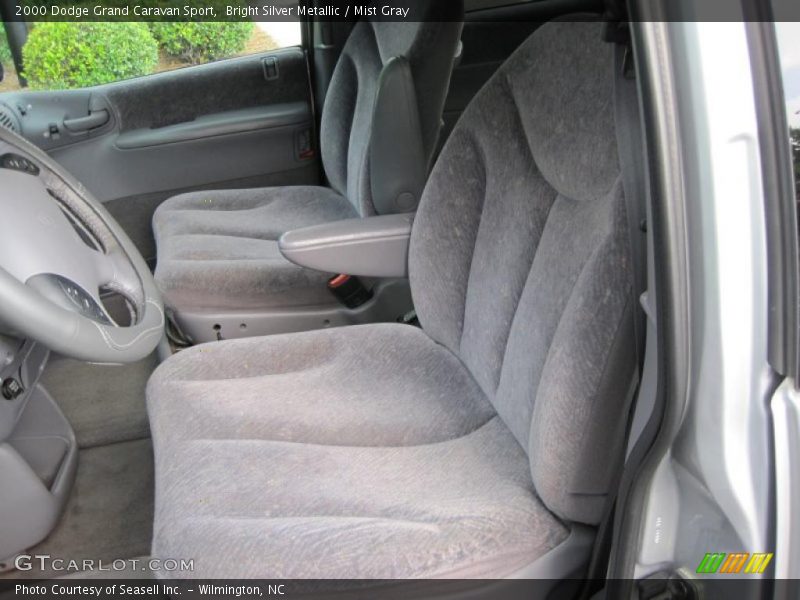 Front Seat of 2000 Grand Caravan Sport