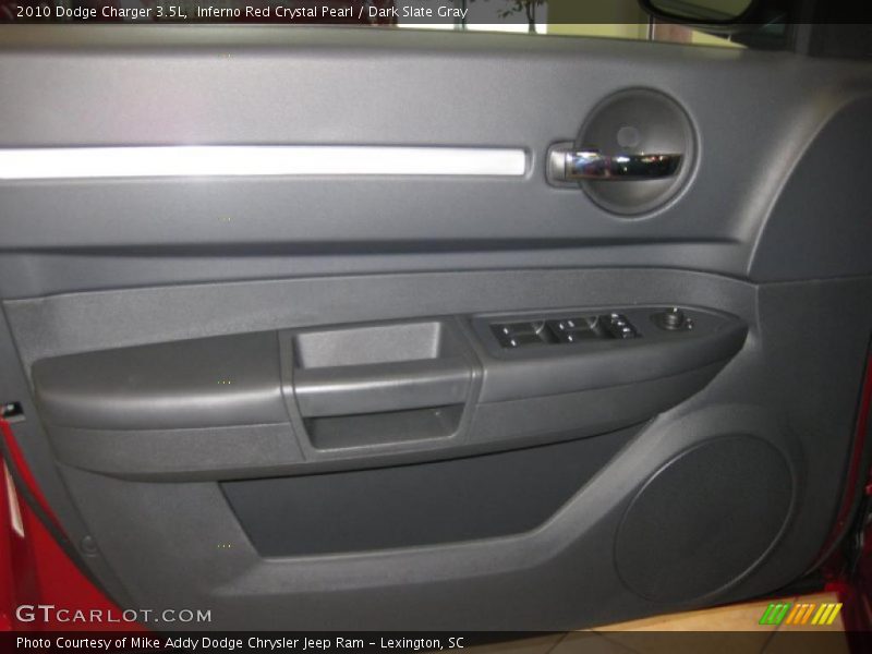 Inferno Red Crystal Pearl / Dark Slate Gray 2010 Dodge Charger 3.5L