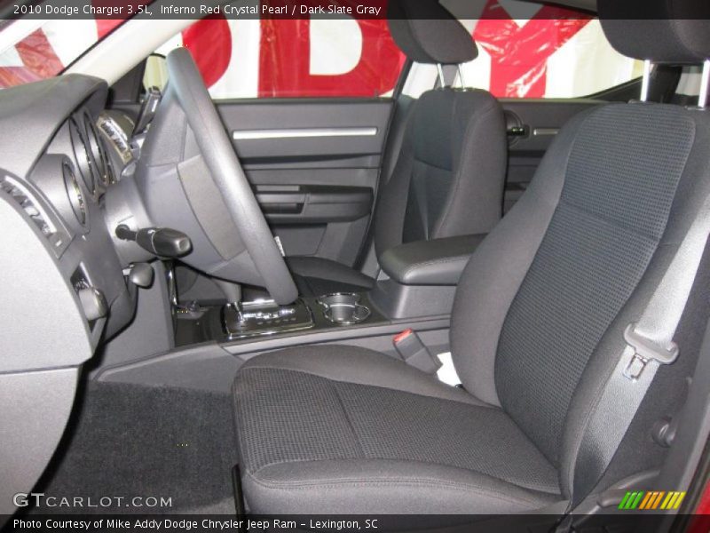 Inferno Red Crystal Pearl / Dark Slate Gray 2010 Dodge Charger 3.5L